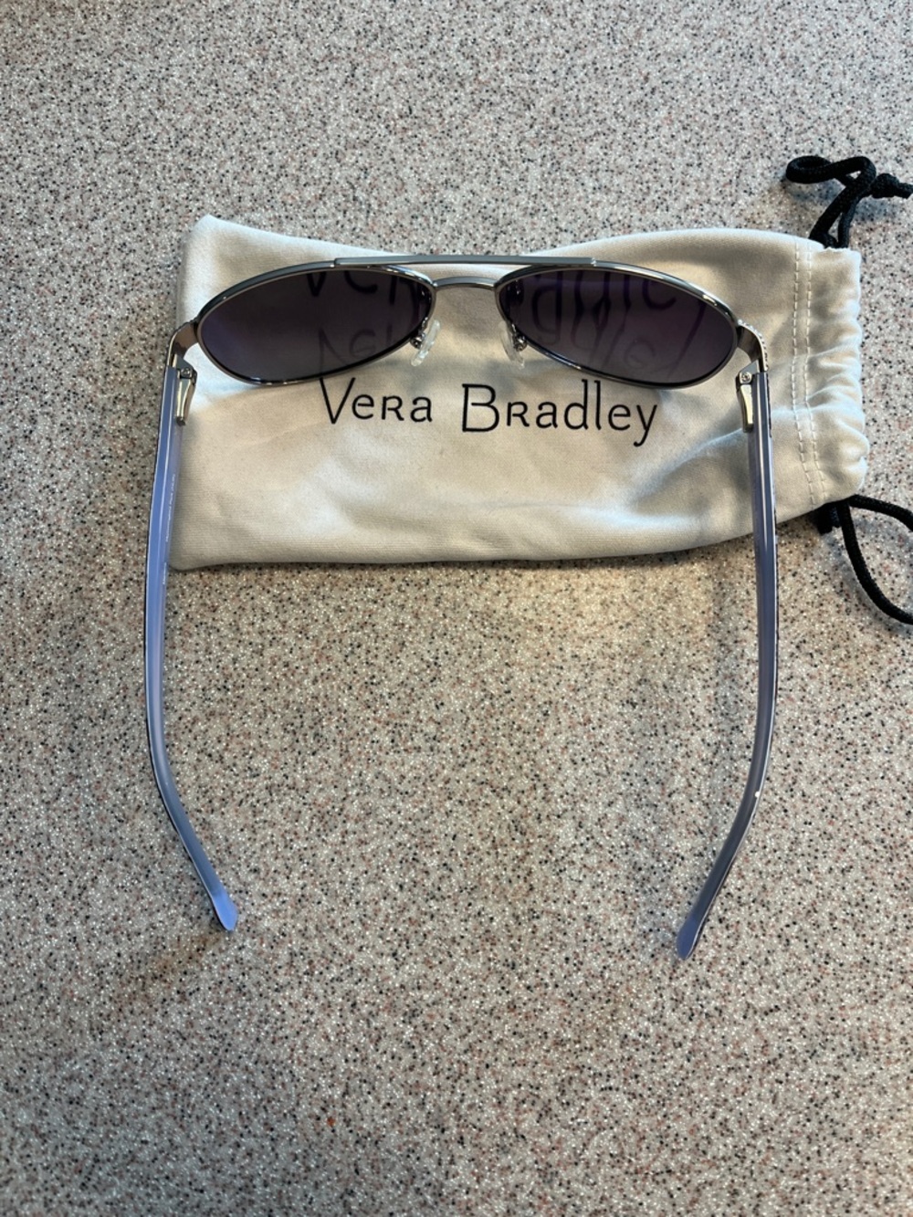 Vera Bradley Aviator Sunglasses Hummingbird Park Polarized - Picture 3 of 11